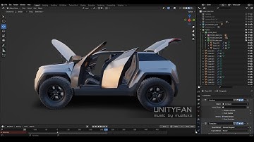concept car quick modeling - vehicle 006 - part 17 - 4x timelapse