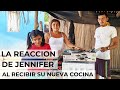 La REACCION DE JENNIFER al sentir su NUEVA COCINA | Youtubero Salvadoreño