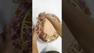 Resin Casting Clock || varmala Preserve in resin