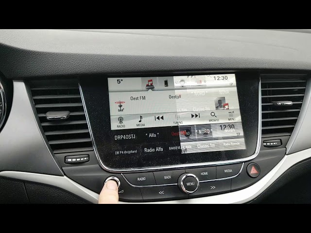 Astra k. 2018 Problems - Infotainment Screen Issue 