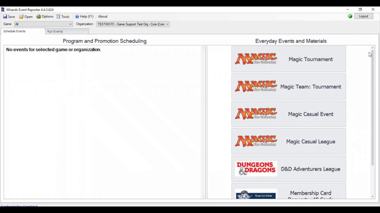 How to Schedule Events In WER