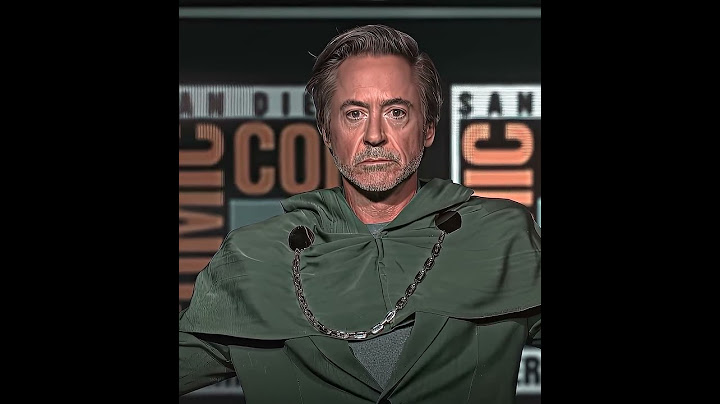 RDJ is BACK! - RDJ Edit ("Victor Von Doom x Ironman") Edit | Lady Gaga - Bloody Mary (Slowed)