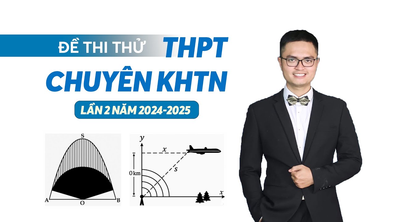 Đề thi thử THPT chuyên KHTN lần 2
