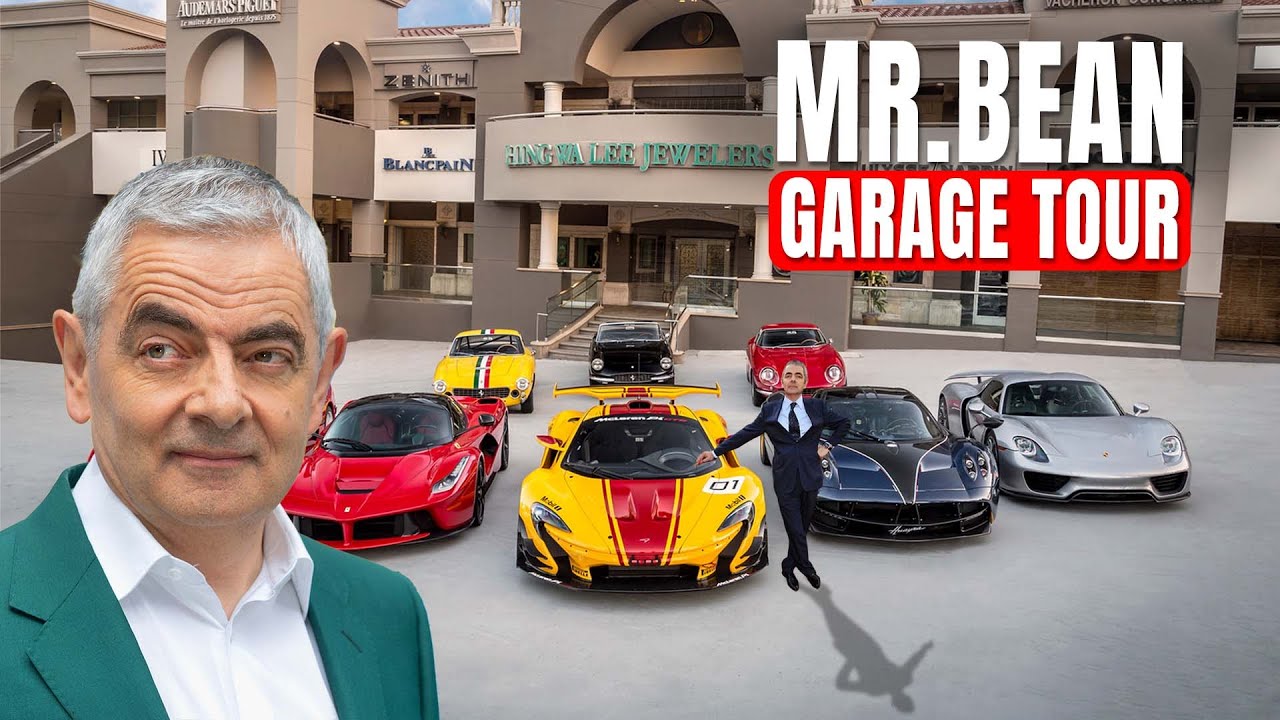 ⁣Inside Rowan Atkinson’s Multi Million Dollar Car Collection