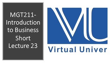 MGT211 Short Lecture 23-