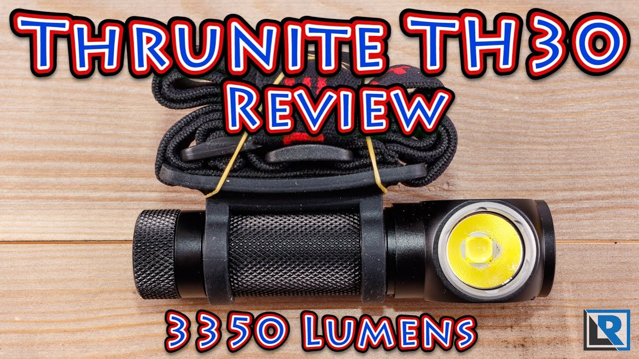 Thrunite - TH30 Headlamp Review (3350 Lumens!)(Save 20%)