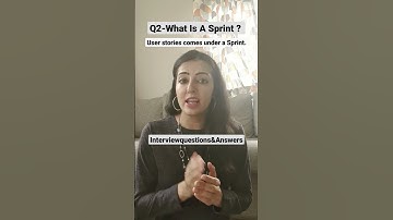 Q2- What Is A Sprint? #softwaretesting #testing