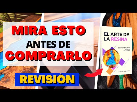 El Arte de la Resina - Ebook de Resina Epoxi  de Hotmart ¿Vale la Pena?