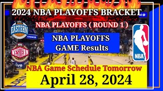 NBA Playoffs Standings Today Updates April 27, 2024 | Game Results | NBA SCHEDULE April 28, 2024