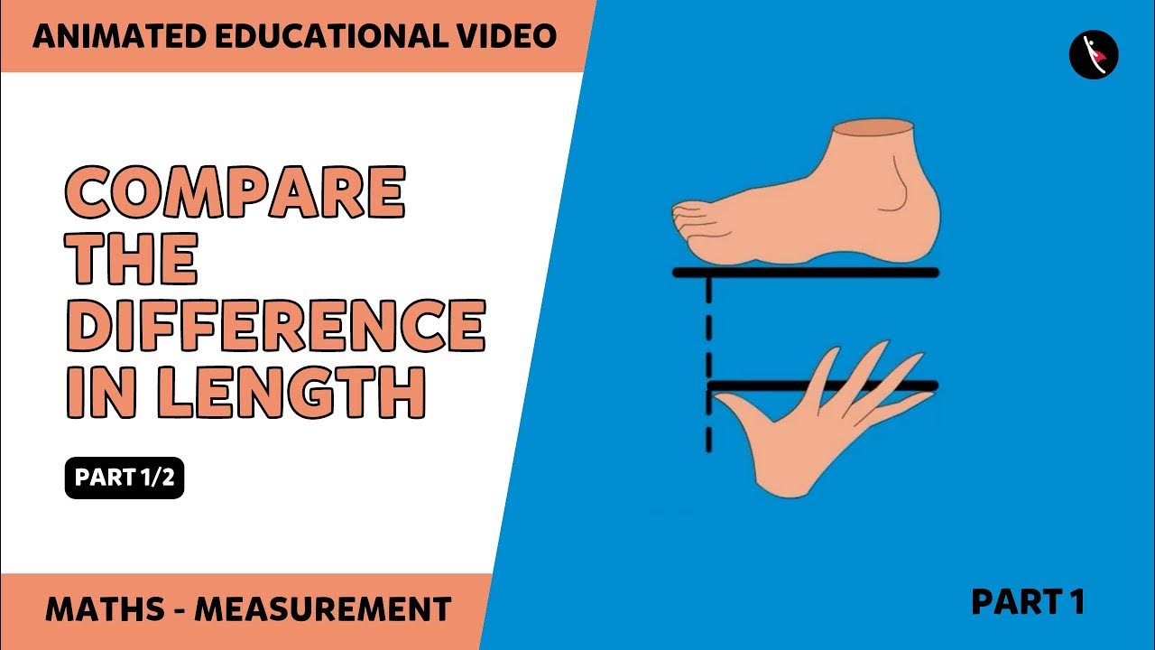 Compare the difference in length Part 1 Measurement Geometry TicTacLearn Fun with Gaffy