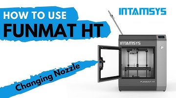 How To Use FUNMAT HT | Changing Nozzle