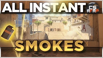 CS2 MIRAGE Instant window smokes + NEW META connector smoke | CS2 afap