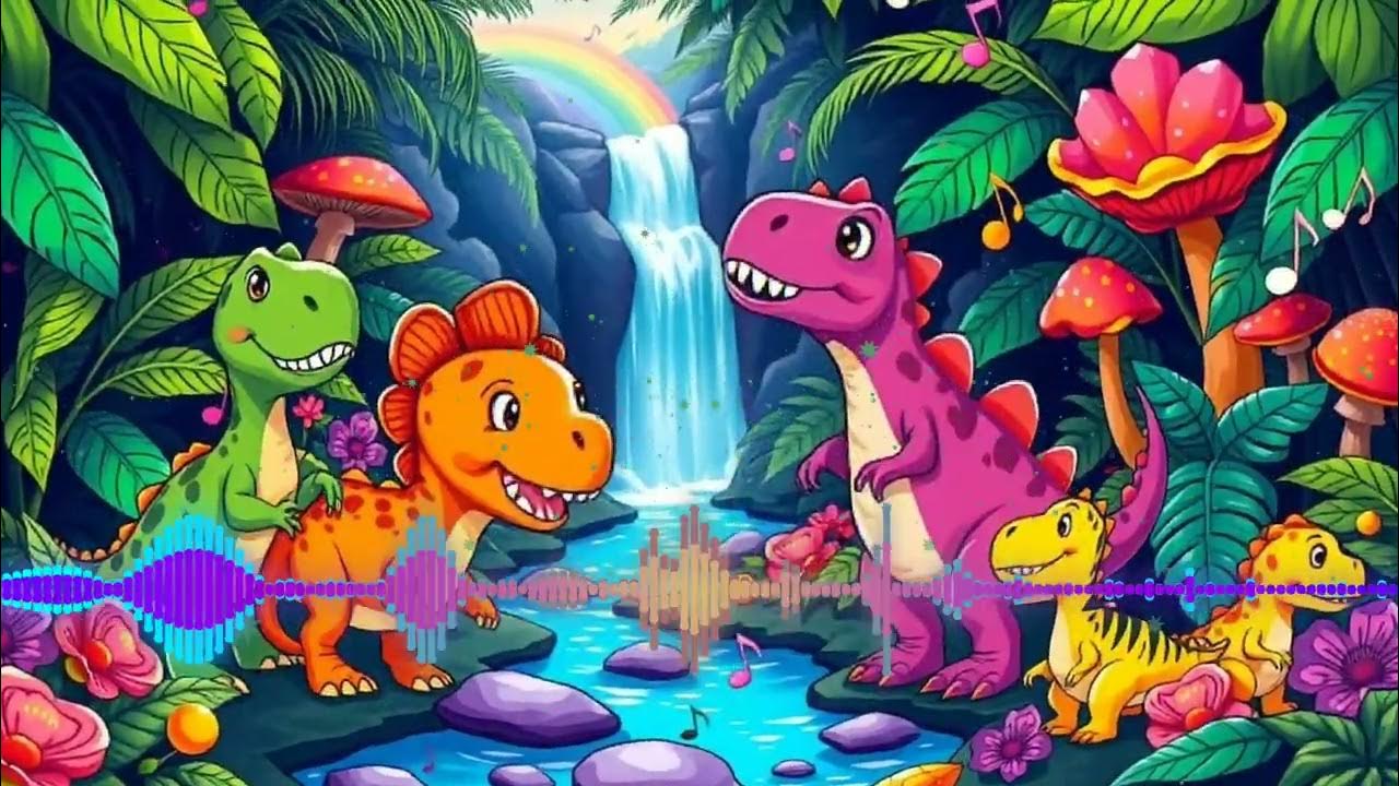 π¦ Dinosaurs in the Jungle! πΆ Kids Song | Sing and Dance Along! πΏ π¦ Dinosaurs in the Jungle! πΆ Kids Song | Sing and Dance Along! πΏ