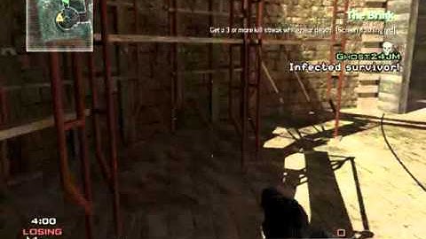 Ghost24JM - MW3 random infeccted triple kill, domino effect, ect.