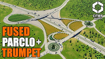 How to Create a 5-way Highway/Arterial Fused Interchange | Cities Skylines 2