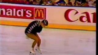 Katarina Witt (GDR)  1987 World Figure Skating Championships, Ladies' Long Program