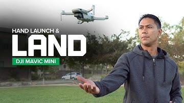 How to Hand Launch and Land your DJI Mavic Mini
