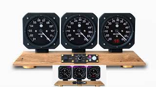 Aviator Clock running new software, analogue seconds update every second. screenshot 2