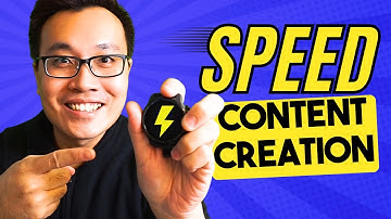 10x Content Creation Speed & Productivity? (Not AI Writing)