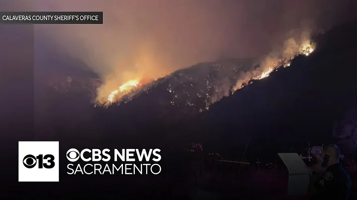 Maria Fire forces evacuations in Calaveras County