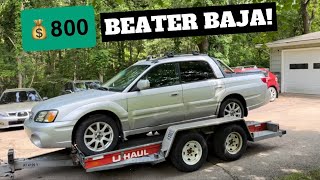 So I bought a beater Baja…