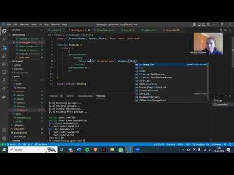 Cápsula 3 Parte 2 - Rutas en React - YouTube