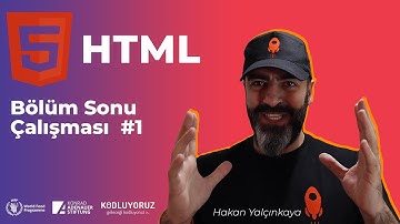 HTML I Bölüm Sonu Çalışması I Part 1 #16/1