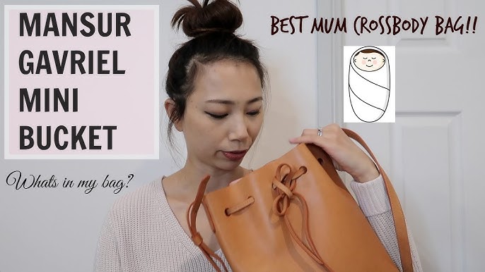 Mansur Gavriel Bucket Bag + Mini Bucket Bag Review – 2cm