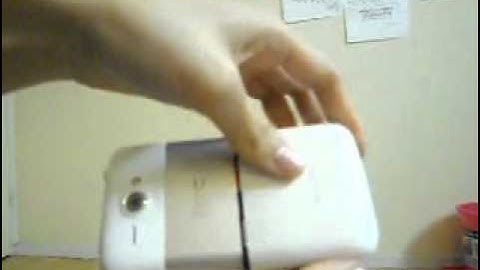 HTC chacha: How to remove cover