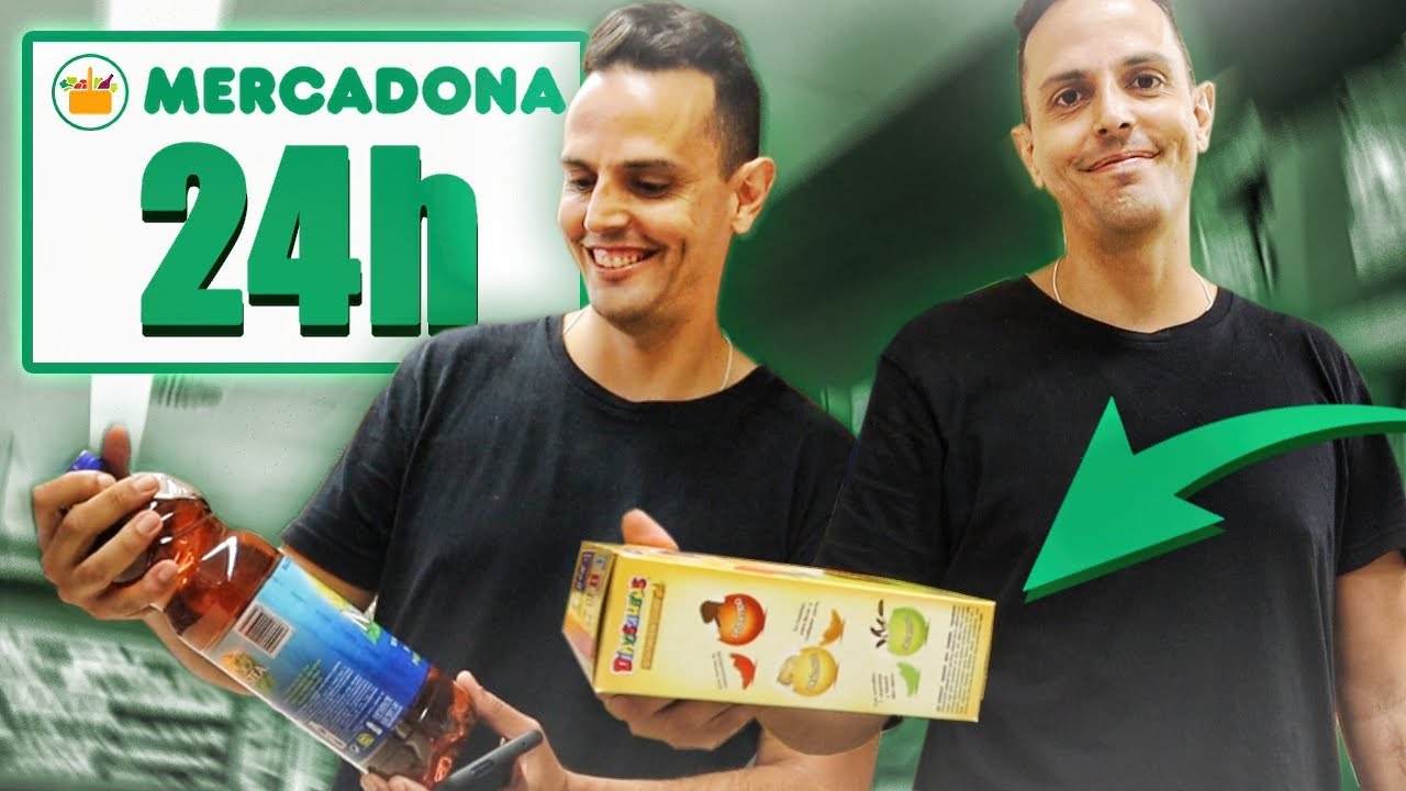 24H COMIENDO EN MERCADONA LO QUE DECIDA EL FILTRO DE INSTAGRAM | EstoEsRuyman