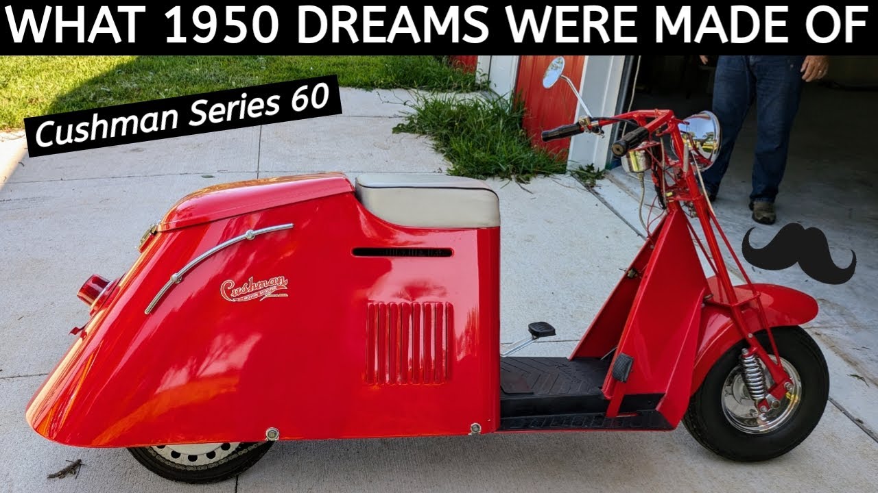 Fabulous 1959 Cushman Series 60 in Amazing Condition - Wahoo
