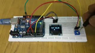 Arduino Basics By Electronicshub - Oled 096 I2C Display Interface 