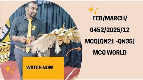 IGCSE Accounting 0452 | Feb/March 2025 MCQ Paper | Questions 21–35 Explained