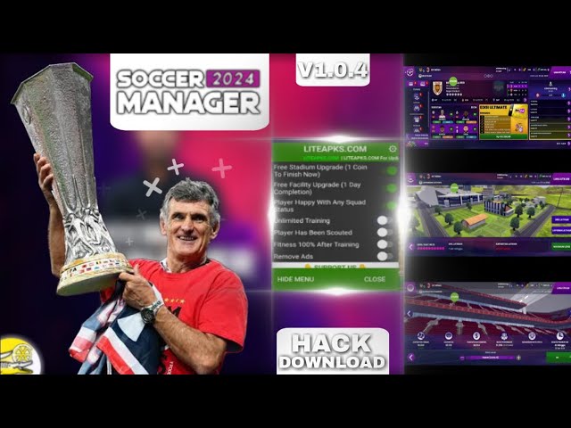 Soccer Manager 2024 MOD APK 2.0.1 (Menu MOD/ Unlimited money) Download