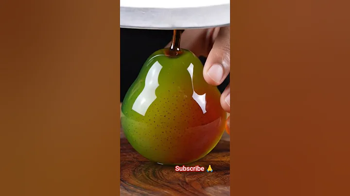 Cutting Glass Fruit Pear 🍐 ASMR #ai #aiart #asmrsounds #asmr #aiasmr #satisfyingvideo #trend