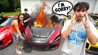 Switching Supercars For A Day! (Bad Idea)