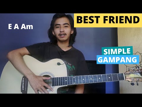 CHORD SIMPLE GAMPANG (Best Friend - Rex Orange County) (Tutorial Gitar) Mudah!