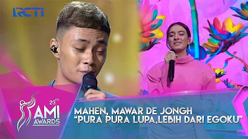 Mahen X Mawar De Jongh "Pura-Pura Lupa X Lebih Dari Egoku|AMI AWARDS 23rd | 2020