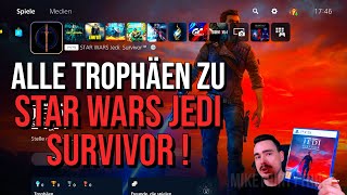 Platin Mike: ALLE TROPHÄEN ZU STAR WARS JEDI SURVIVOR !