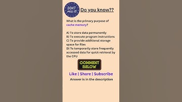 Function of cache memory | Cache memory | Computer Fundamentals #computerfundamental
