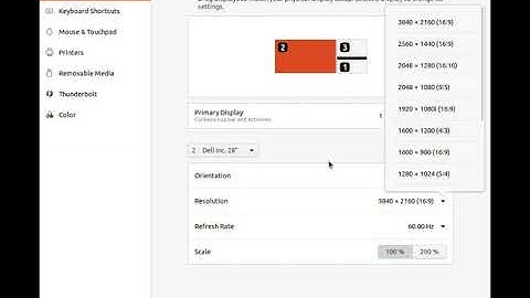 Unable to set 4k resolution on 4k monitor under Ubuntu 19.10