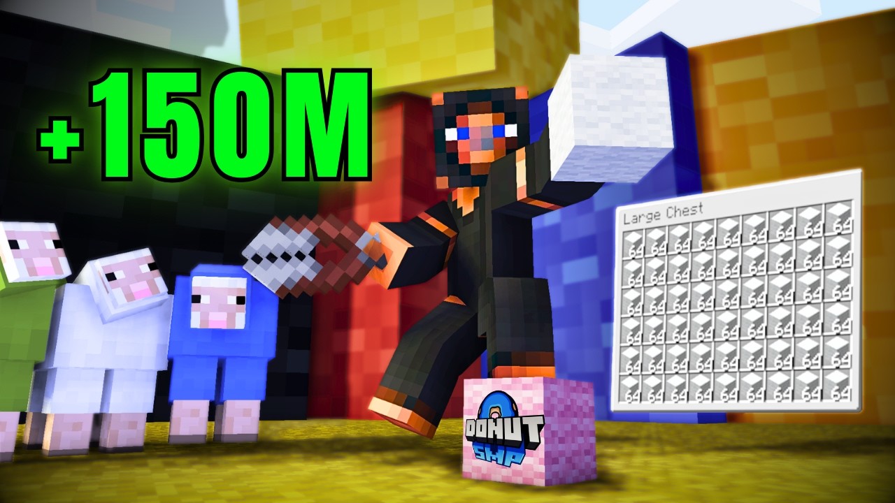 I Started a Wool Empire on DonutSMP