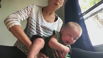 Seated to quadruped to seated