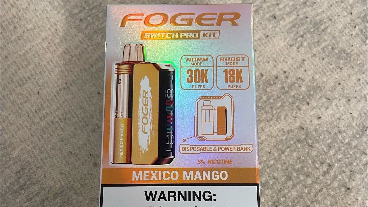 foger vape mexican mango YouTube