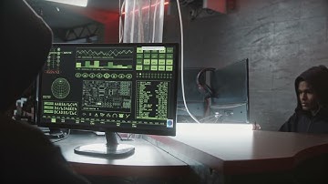 cyber security stock footage - free video cyber security background