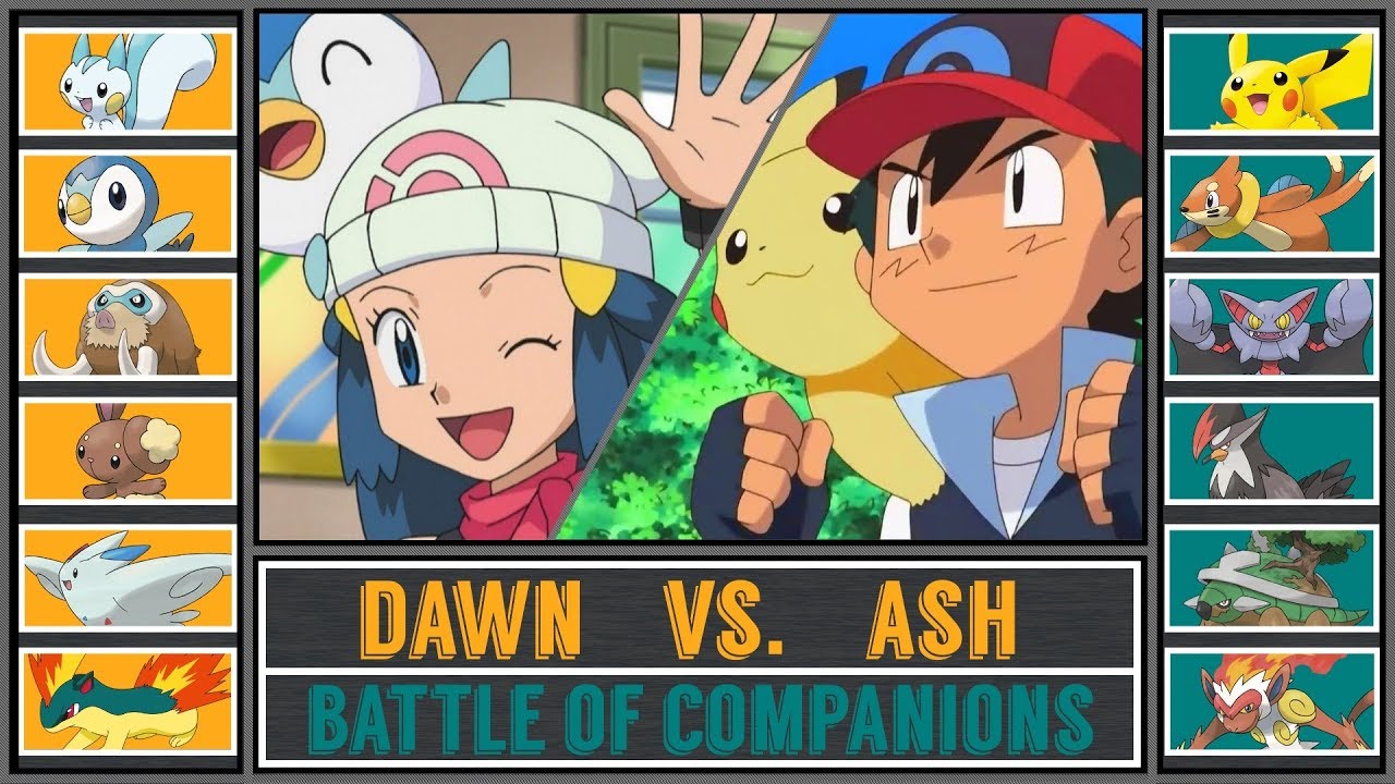 Ash vs. Dawn (Pokémon Sun/Moon) - Sinnoh Companion Battle 