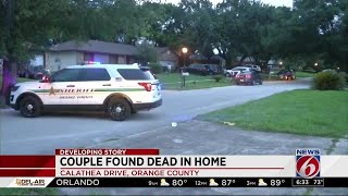 Husband, wife found dead in Orange County home
