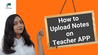 How to Upload Notes on Teacher App, English | Best Classroom App | Teacher App screenshot 2