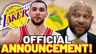 OFFICIAL NEWS! ZACH LAVINE JOINS THE LAKERS! CONFIRMED THIS FRIDAY Lakers News