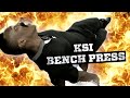 Wasps BENCHPRESS KSI (Movember Challenge)